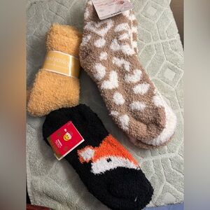 Cozy Socks Set - 5 pairs (Marilyn Monroe/Joe Boxer/Bodycology)
